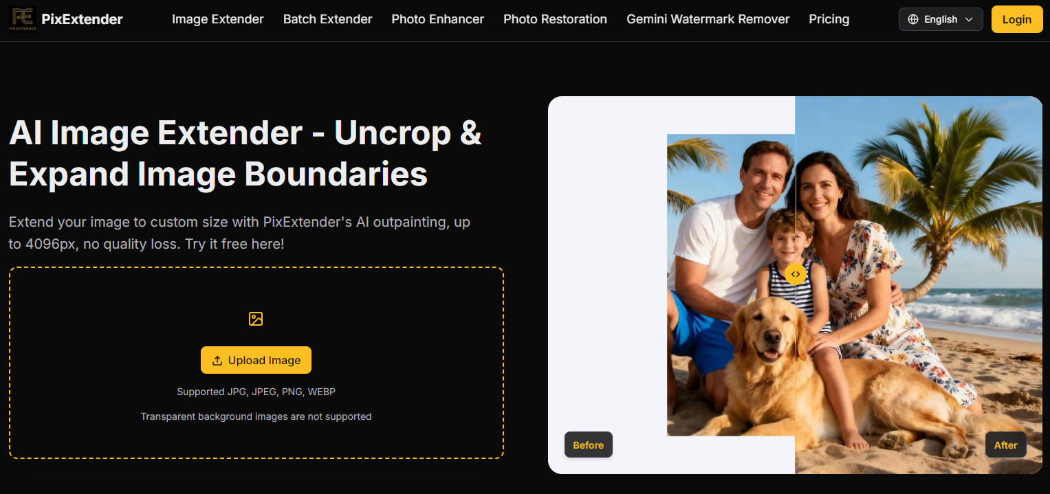 PixExtender AI Image Extender