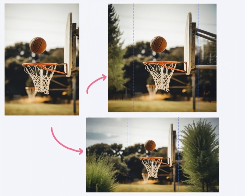 Uncrop Images and Restore Missing Details